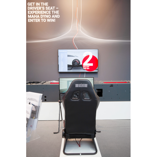 MAHA MSR 5000 driving simulation | © MAHA Maschinenbau Haldenwang GmbH & Co. KG